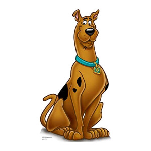 Figurine Scooby-Doo marron 135 cm