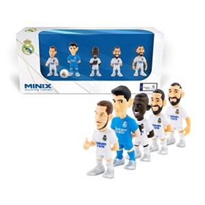 Figurine Real Madrid CF blanc 5 pièces 7 cm