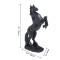 Figurine Cheval noir 31 cm - miniature variant 5