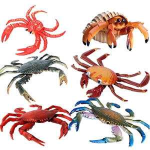 Figurine Crabe 6 pièces