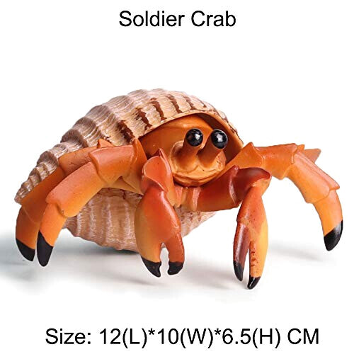 Figurine Crabe 6 pièces variant 1 