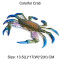 Figurine Crabe 6 pièces - miniature variant 5