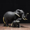 Figurine Éléphant noir 33x26 cm - miniature variant 4