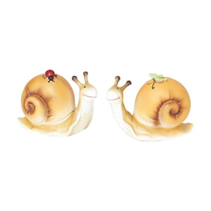 Figurine Escargot orange