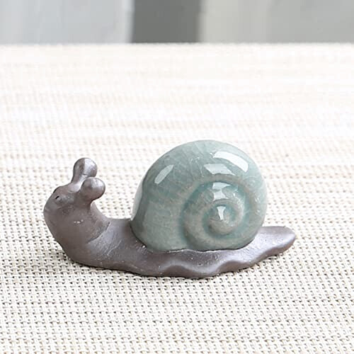 Figurine Escargot café 2 pièces 5.6x5.2 cm variant 2 