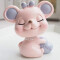 Figurine Souris rose 7.3x8 cm - miniature variant 2