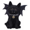 Figurine Souris noir 16 cm - miniature