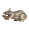 Figurine Souris doré 5.5x2.5 cm - miniature