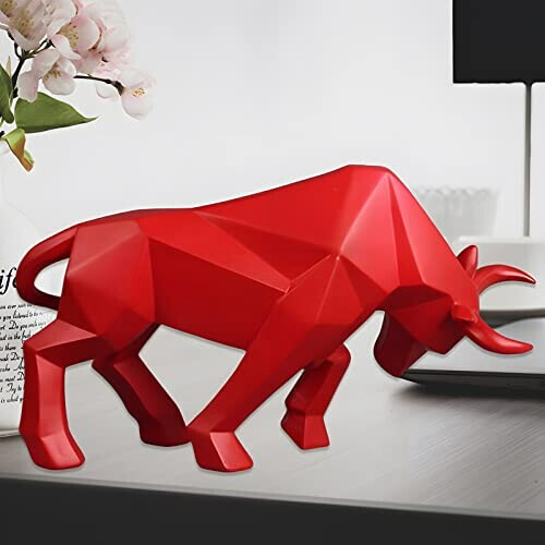 Figurine Taureau rouge variant 1 