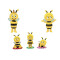 Figurine Abeille - miniature variant 3