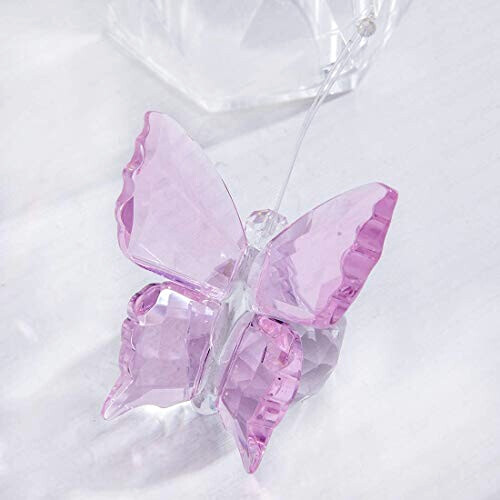 Figurine Papillon rose variant 4 