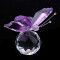 Figurine Papillon violet 5 cm - miniature variant 5