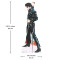 Figurine Elvis Presley noir 184 cm - miniature variant 4